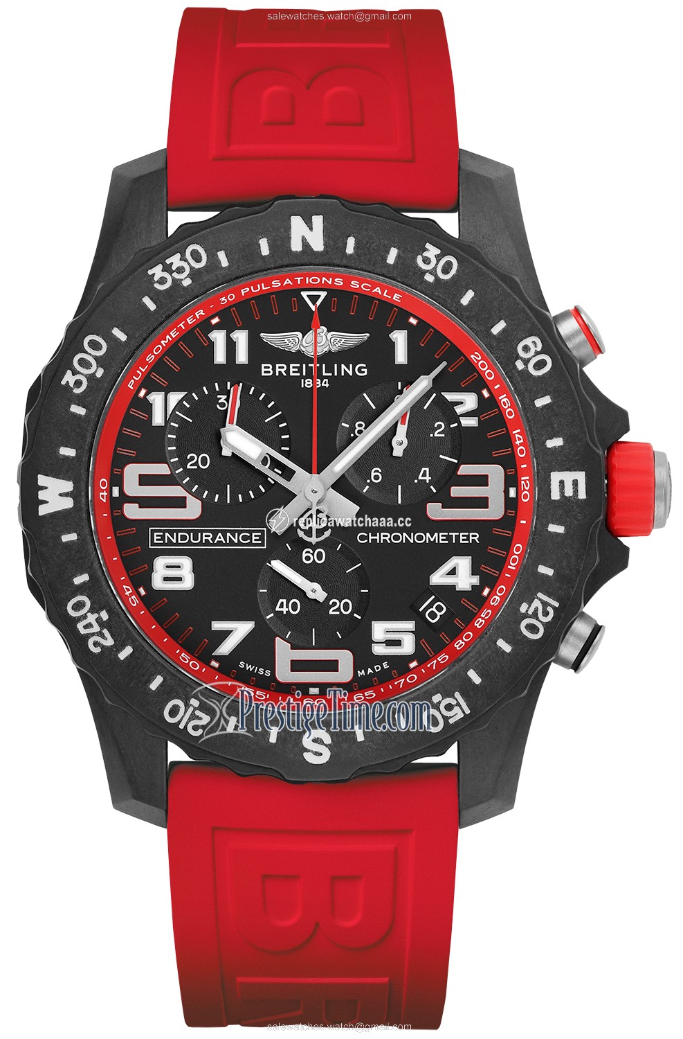 x82310d91b1s1 Red Breitling Endurance Pro Quartz 44mm Mens Watch x82310d91b1s1 Red Breitling Endurance Pro Quartz 44mm Mens Watch